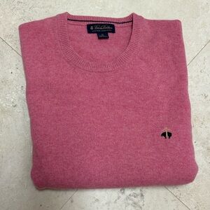 Brooks Brothers Pink Crewneck Sweater